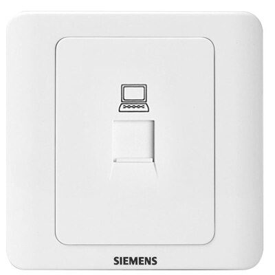 

Siemens (SIEMENS) 5TG01261CC1 switch socket vision broadband TV a branch socket (elegant white)