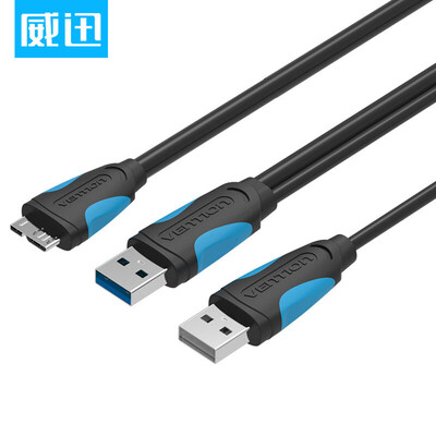 

Weixing VENTION usb30 mobile hard disk data cable mobile hard drive cable male to public 1 meter black VAS-A62-B100