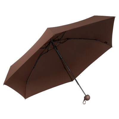 

Bananaunder capsule series (chestnut brown) 50% water repellent umbrellas men and women waterproof portable mini folding umbrella