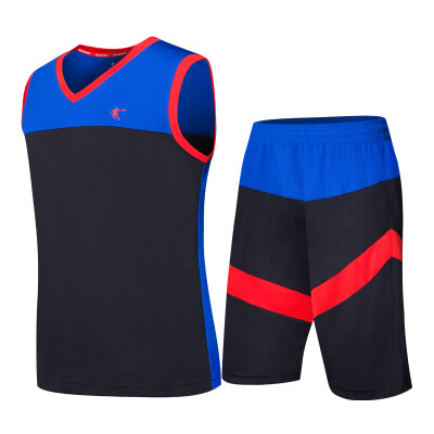 

Jordan Knitting Basketball Set Fashion Training Basketball Team Dress XNT2372195 Aurora Red / Black 2XL