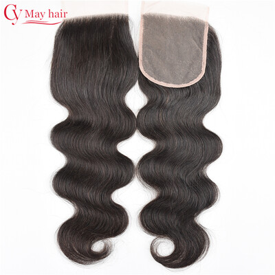 

Cy May Hair Brazillian Body Wave Lace Closure Bleached Knots Brazilian Lace Closure Body Wave Virgin Brazilian Body Wavy Closure