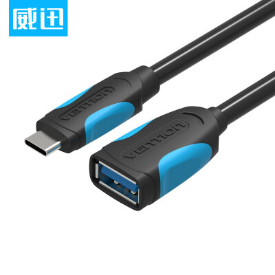 

VENTION USB3.1 type-c to USB data cable phone OTG millet 4C then U disk mouse adapter black 0.25 meters VAS-A51-B025