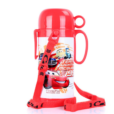 

Disney Baby Cushion Baby Belt Training Cup Large Capacity Drinking Water Bottle 600ML Auto Red