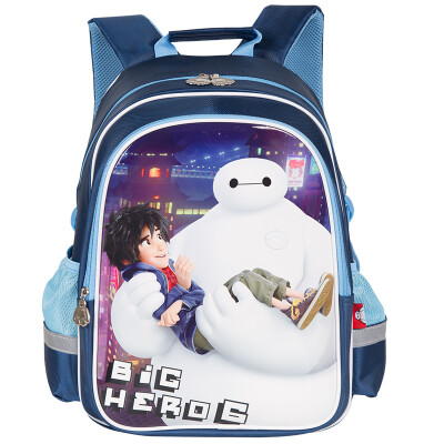 

DISNEY Disney book bag white book bag primary school male male large size fashion shoulder bag DB96138D blue