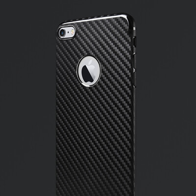 

BIAZE Apple, 6 / 6S мобильный телефон оболочки iPhone6 ​​/ 6S все включено защитный рукав силикона мягкая оболочка падение профиль сопротивления серии JK85- Carbon Black