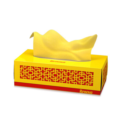 

Renova Boxes (Renova) boxed paper color colorful double-cost rich yellow / white 3 layer 80 pumping / box Portuguese imports