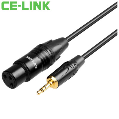 

CE-LINK 2835 DC3.5 передачи головка 3 контактный XLR-XLR аудио расширение линия линия / один метр мужских женских мобильных компьютеров, подключенных к аудио микшера кабеля микрофона передатчика