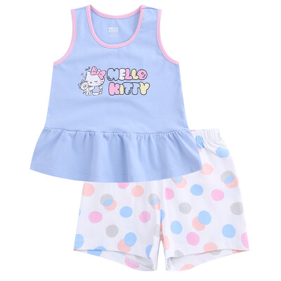 

Hello Kitty Girls Vest Set Trousers Pants Outcuts KA722CA10RB190 Pink Blue 90