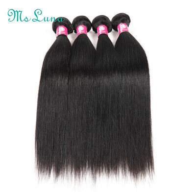 

Malaysian Virgin Hair Straight Human Hair Weave 7a Unprocessed Virgin Hair 4 Bundles Malaysian Straight Top Fashion Hair Products