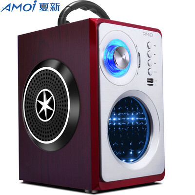 

Amoi CV-303 открытый квадратный танец аудио портативная карта аудио мобильный портативный литиевый аккумулятор Bluetooth динамик аудио колонки (красный)