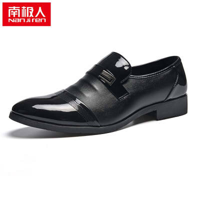 

Antarctic (Nanjiren) Dress Shoes Men Business Casual Leather 17108NJ812 Black 44