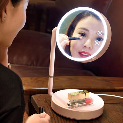 

Jingdong Supermarket HD make-up mirror LED fill light makeup candle lamp makeup with T521