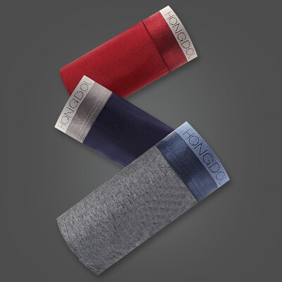 

Red beans home (Hodohome) мужское нижнее белье 3 хлопка аммиака дышащая U выпуклая удобная колючая кожаная галстук-угловая комбинация 170/90