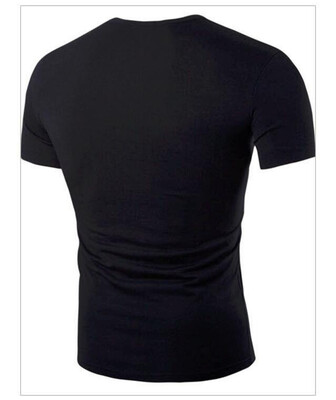 

Mens Fashion Slim Fit T Shirt Graphic Tees 6 Color 4 Size