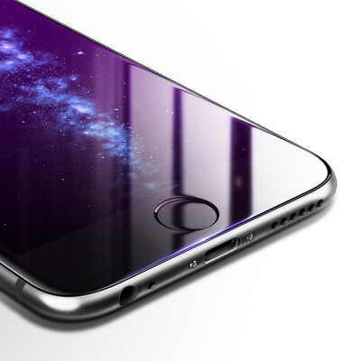 

Продукт Hyun iphone6 ​​/ 6s закаленная пленка Apple 6 / 6s анти-синий полноэкранный полный охват мобильного телефона фильм взрывозащищенный анти-отпечаток черный (подарочная пленка)