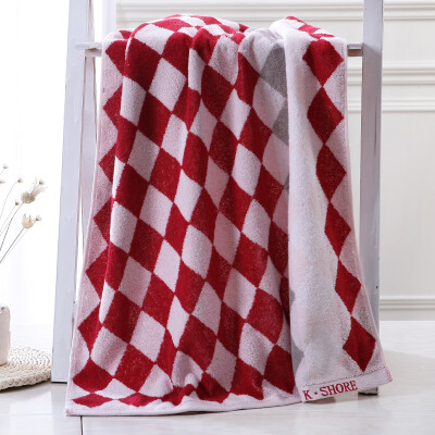 

Gold towel textile cotton towel cotton padded satin soft and thick sunshine atmospheric color red 430g 140 * 72cm