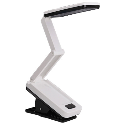 

deli 3679 Stylish LED Desk Lamp Rechargeable folding lampshade rotates 270 degrees white