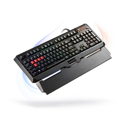 

Кремень (MEGA STONE) Немецкий оригинал Cherry (вишня) тх черный вал лезвия фантом серии RGB Симфонический механическая клавиатура HK10