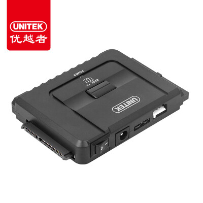 

Улучшенный человек (UNITEK) Y-1093BK USB3.0 вращения диска SATA конвертер адаптер кабель жесткого легко управлять линии 2.5 / 3.5 дюйма Интерфейс питания жесткого диска кабель с черным 60см