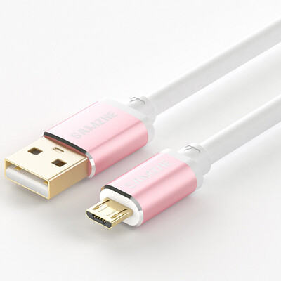 

Shanze (SAMZHE) Andrews линии данных 2A быстро rechargeyour линия поддержки кабель Micro USB Samsung Huawei проса Meizu OPPO естественных розового золота один метр LM-100C
