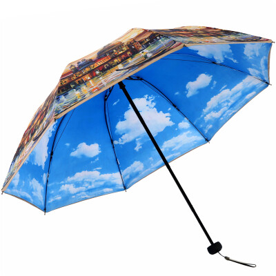 

Paradise Umbrella Double Sunscreen UPF50 Creative 30 Sun Umbrella 31807E Water Castle