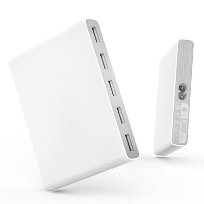 

Зеленый рис (ЧИНГ MI), 5-портовый USB быстрой зарядки источника / 65W QC2.0 проса экологической ссылку Панель / вставить строку / патч панель / адаптер