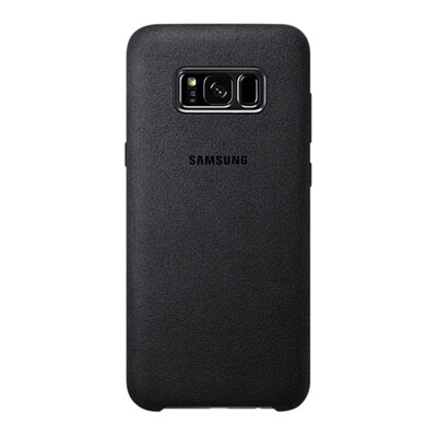 

Samsung (SAMSUNG) S8 phone shell / Alcantara protective shell suede back shell black