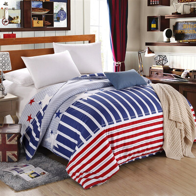

Huakang home textile cotton twill the whole printing double quilt 200 × 230cm dream star