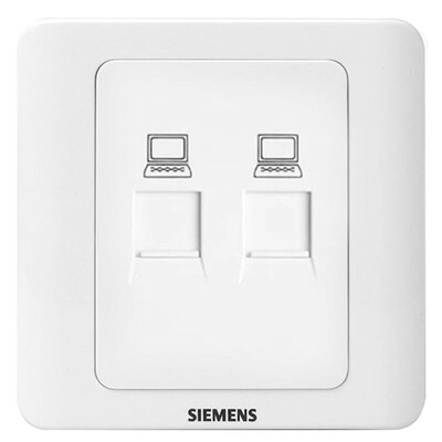 

Siemens (SIEMENS) 5TG01231CC1 разъем гнездо зрения двойной разъем для компьютера (элегантный белый)