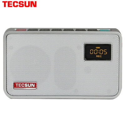 

Tecsun) Radio Repeater Card Audio Recorder Elderly Semiconductor English Learning Machine Radio Small Sound (White) ICR-100