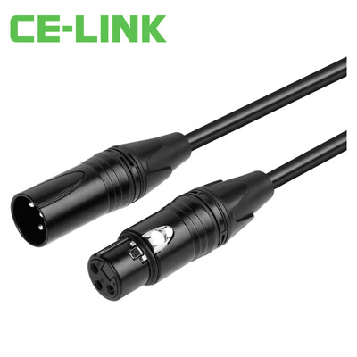 

CE-LINK 2798 трехъядерный XLR мужской удлинитель удлинителя 2 м 3 картонная карта сельскохозяйственный кабель микрофон микрофон аудио линия линии