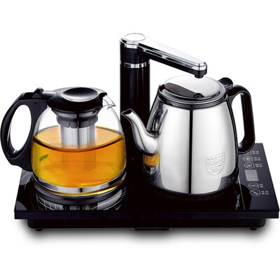 

QLT automatic water bottle kettle electric tea tray 304 stainless steel electric kettle insulation electronic tea tray tea set QLT-T1218