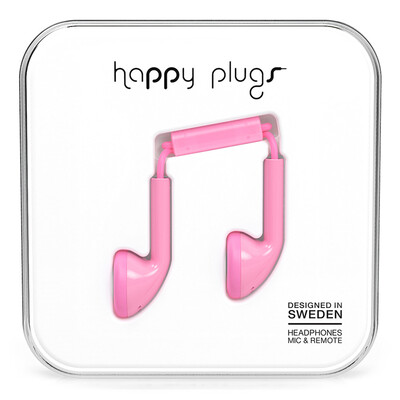 

Счастливые наушники для наушников Earbud Ear Head для наушников Модные наушники Apple Andrews Fashion Earphones Pink