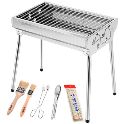 

Still roasted outdoor portable stainless steel barbecue stove charcoal grill medium