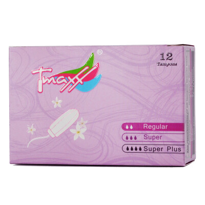 

Tmaxx refers to the type of non-scented tampons (large amount) 12 sticks