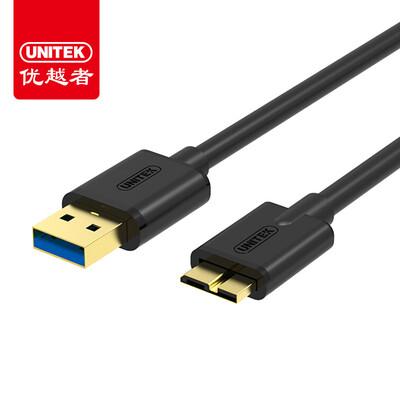 

UNITEK Cable for External Hard Drive Black 05m