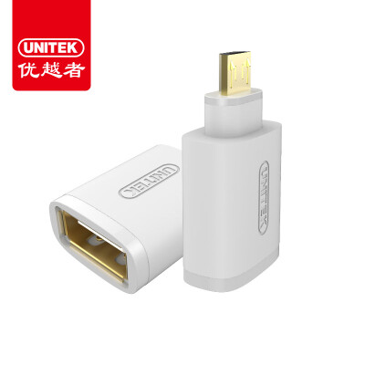 

Превосходство (UNITEK) Y-A015CWH USB2.0 Материнская плата для подключения к компьютеру с разъемами MicroUSB с плоской панелью OTG конвертерная головка с позолотой головкой белая