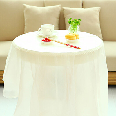 

Jing Hui think a JH0201 tablecloth round tablecloth hotel camping thick disposable plastic tablecloth 10 Pack 150 150cm