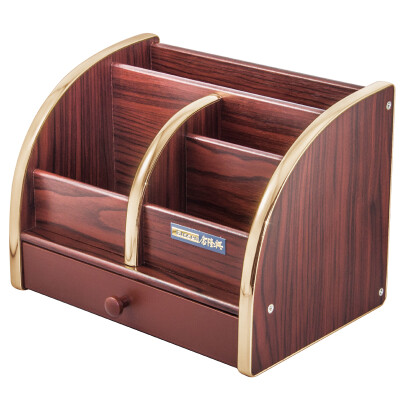 

Jinlongxing Glosen C2023 wooden pen holder cosmetics remote control shelter wood multi-functional office storage ornaments Phnom Penh