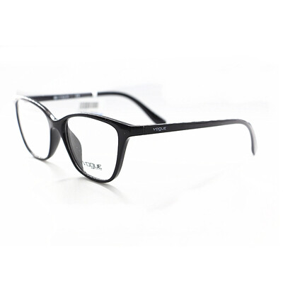 

VOGUE Vogel Light Streamer Series Eyeglasses Fashion Elegant Black Frame Full Frame Optical Frame VO5029D W44 54mm