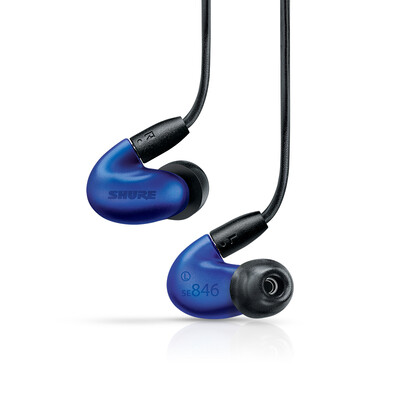 

Shure Shure SE846-BU четыре блока перемещения железа HiFi Flagship профессиональные слушатели ухо наушники лазурит