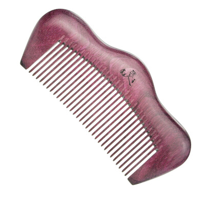 

Yu Mei people violet wood comb small portable gift box to send his family to send his girlfriend comb zll8-4-1