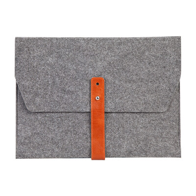 

Comix A5205 Felt Soft Material Multifunctional Carrying Case / Storage Bag Gray