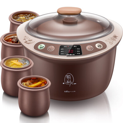 

Bear Bear electric stew pot purple sand water stew pot soup pot porridge pot automatic pottery nest DDZ-A35M5 35L