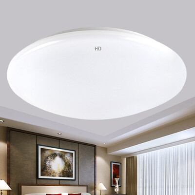 

Jingdong supermarket] HD LED ceiling lamp bedroom kitchen and toilet balcony aisle corridor entrance lights simple round lights lighting 18W white all white