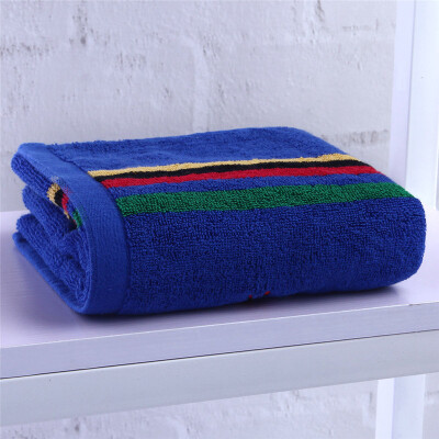 

Xin brand towel home textile cotton sports towel 2 pieces of blue + green 34 * 100cm * 2 120g / article