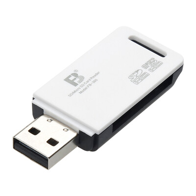 

FB 360 all-in-one mini card reader high-speed multi-function direct reading camera SD card SDHC TF MicroSD memory card 2 in 1 color random