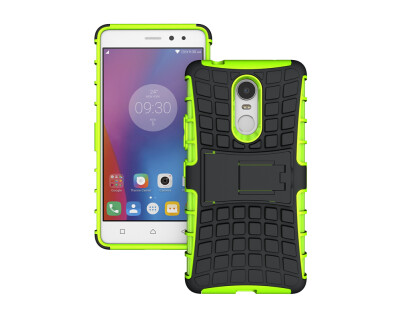 

Lenovo K6 NOTE CaseGangxun Heavy Duty Armor Dual Layer Rugged Hybrid Hard Shockproof Case with Kickstand for Lenovo K6 NOTE Cover