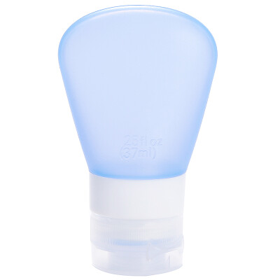 

40000 km Cosmetics Silicone Bottles Bottles Wash Shampoo Shower Gel Bottle SW2101 Blue 37ml