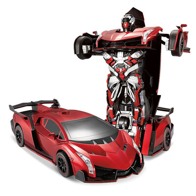 

JIAQI JQ6602 machine change British League night whirlwind simulation interior dynamic sound USB charging voice control a key deformation car robot